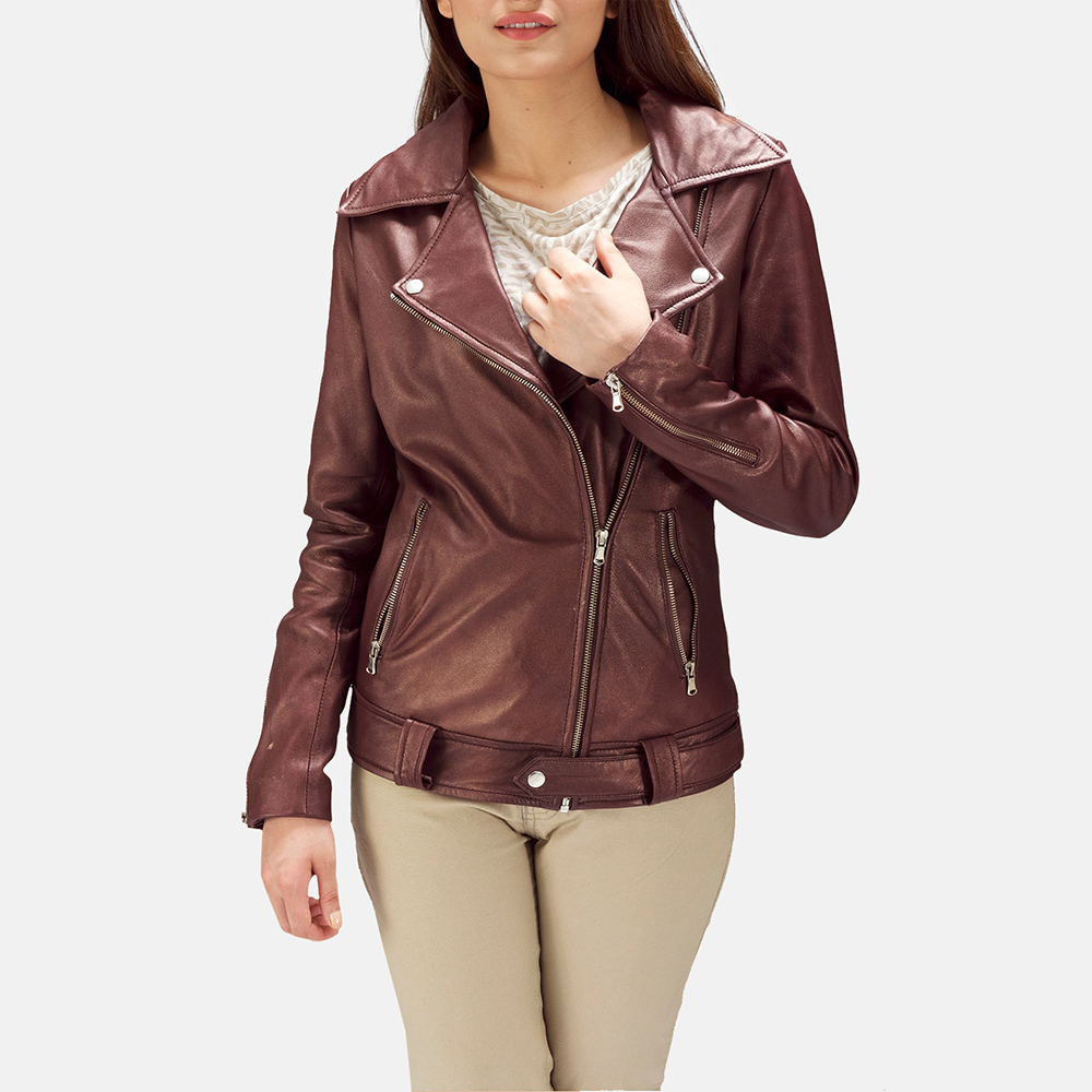 Maroon-Double-Rider-Jacket-Zoom-5-1491407187532