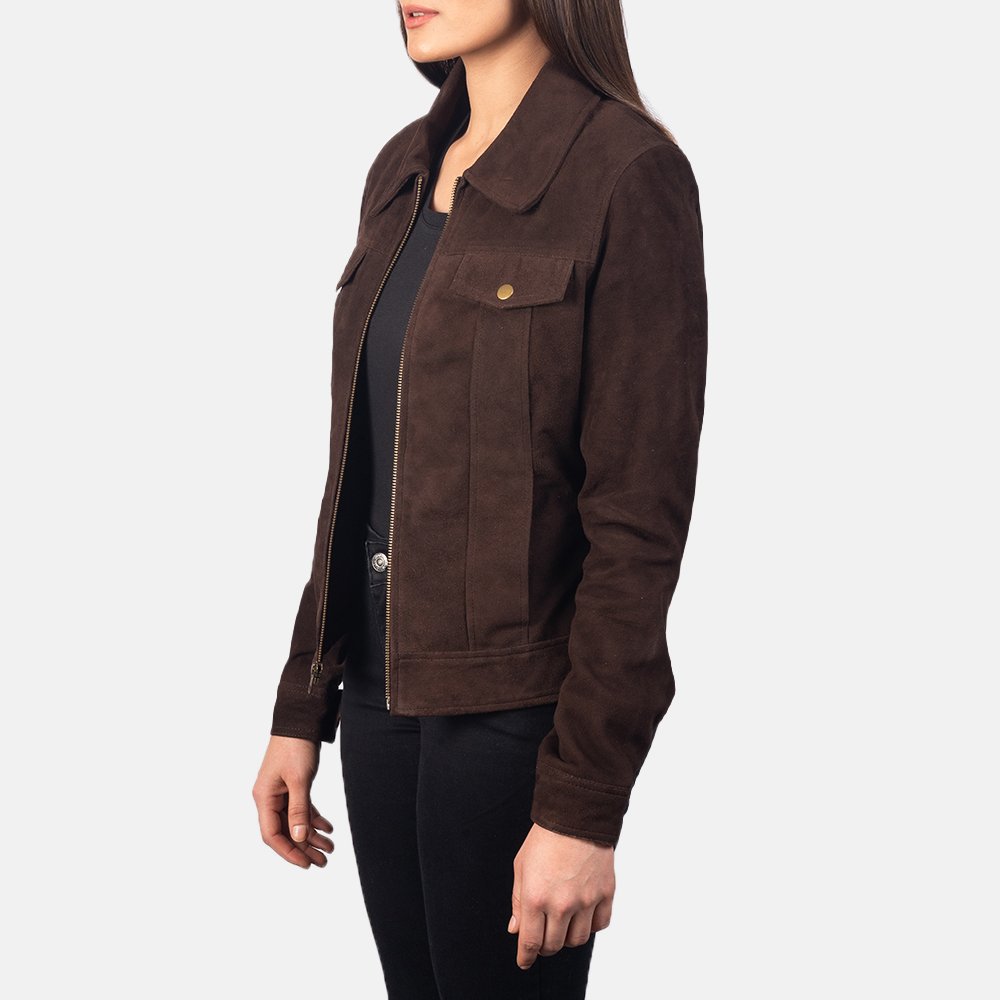 Suzy Mocha Suede Jacket For Women 3-1551971416243