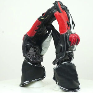 All Sizes MotoGP PRO UK-Honda Repsol Motorbike Racing Leather Gloves Available