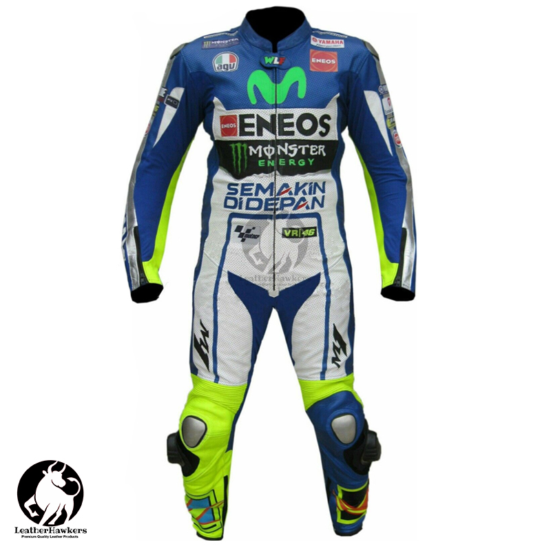 Custom LEATHER RACING SUIT Premier Quality Design #LH1021