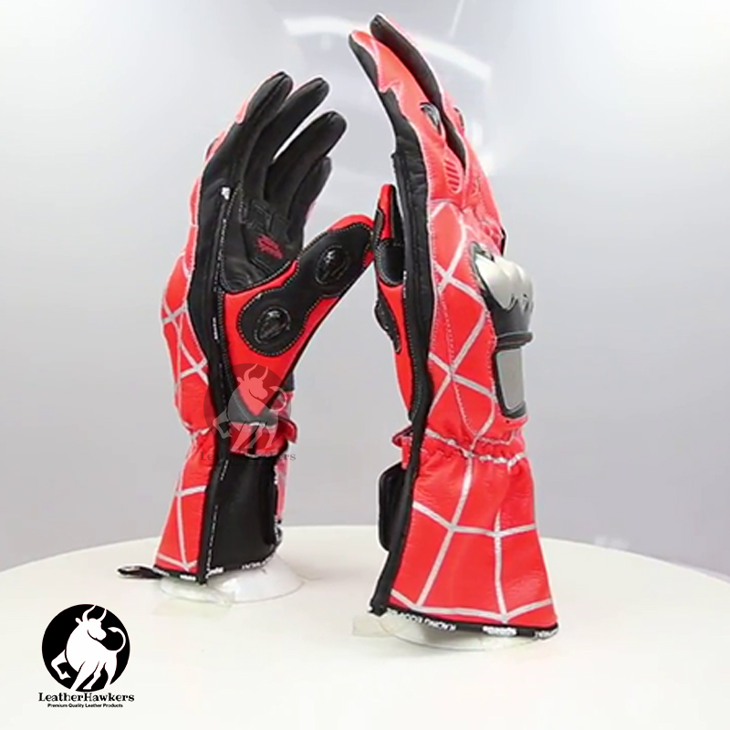 spiderman bike gloves